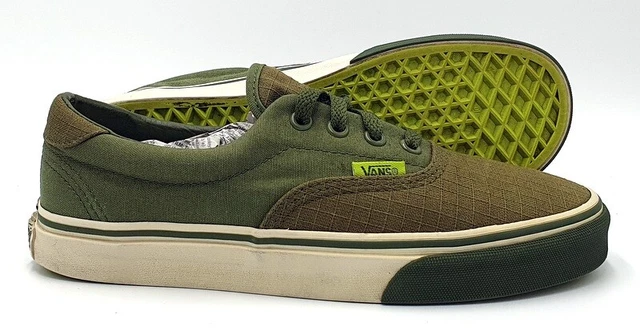 olive green vans shoes