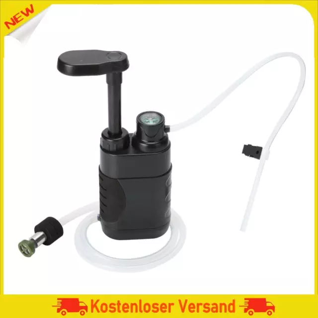 Wasserfilter Outdoor, 5000L Tragbarer Wasserfilter Entfernt 0,01 Mikron Dickes V