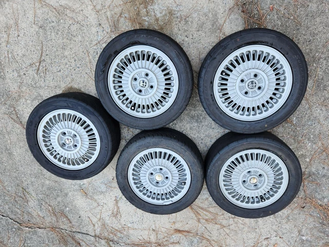 Alfa Romeo Alfetta Wheels, Cromodora, Magnesium, 14x5.5", ET45, Set of 5 Alfa Romeo Alfetta Wheels, Cromodora, Magnesium, 14x5.5", ET45, Set of 5