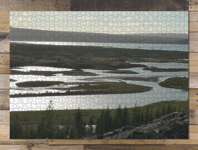 1000 piece puzzle for adults: Iceland Nature Landscape