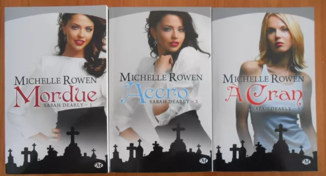 LOT 3 LIVRES MILADY ROMANCE BIT LIT SERIE SARAH DEARLY Tome 1 2 3 Michelle ROWEN