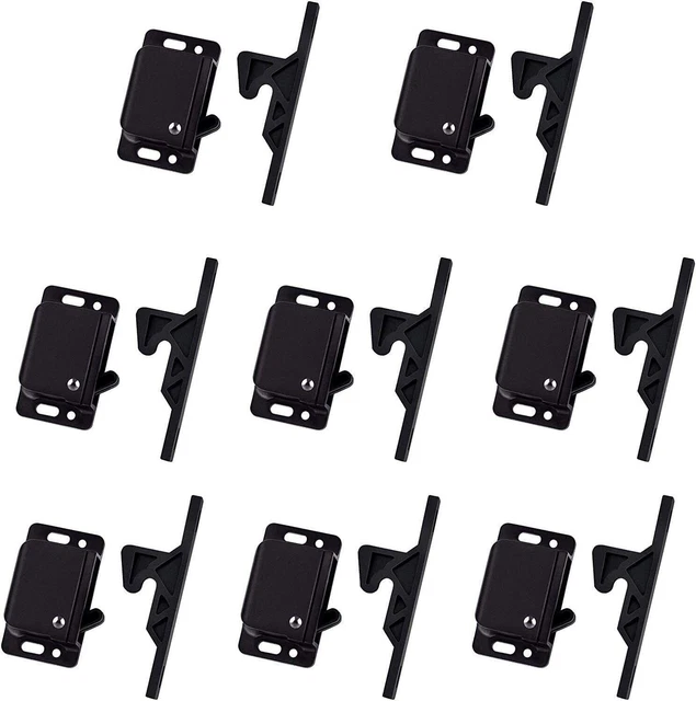 Cabinet Door Latch Drawer Rv Latches Pull Force Holder Camper 8 Pack New