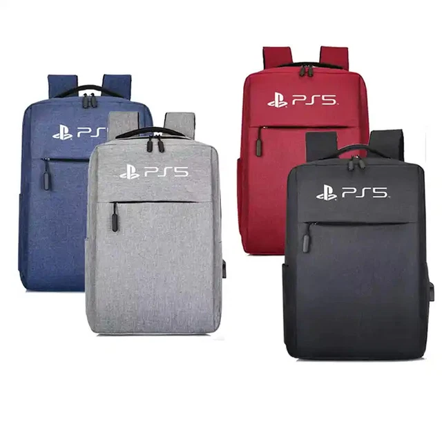 FOR PS5 GAME Console Storage Backpack Outdoor Travel Carrying Case