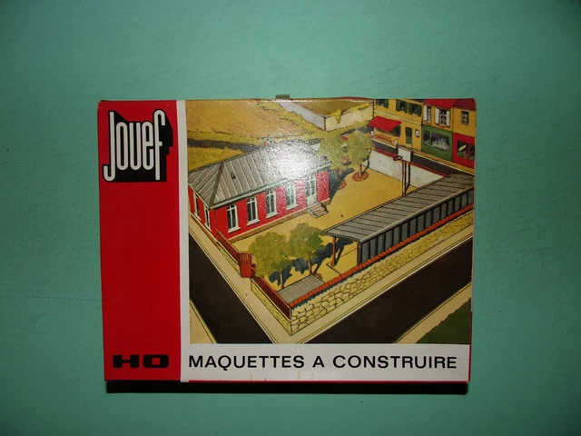 Maquette Jouef à Monter – Huilerie / Sablerie (réf. 104300) – Échelle HO, Neuve