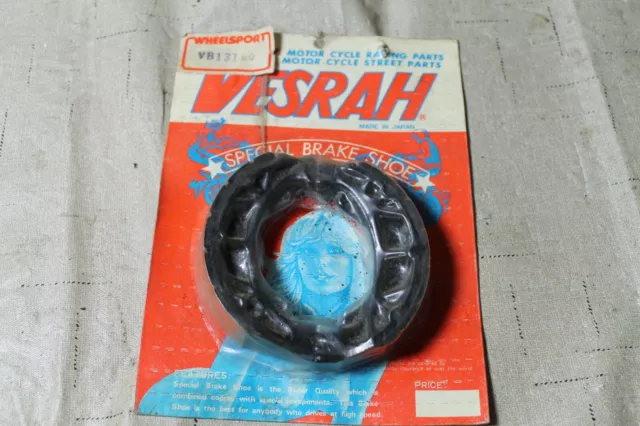 NOS Vesrah Front Brake Shoes VB131 Honda Z50 CT70 XL75