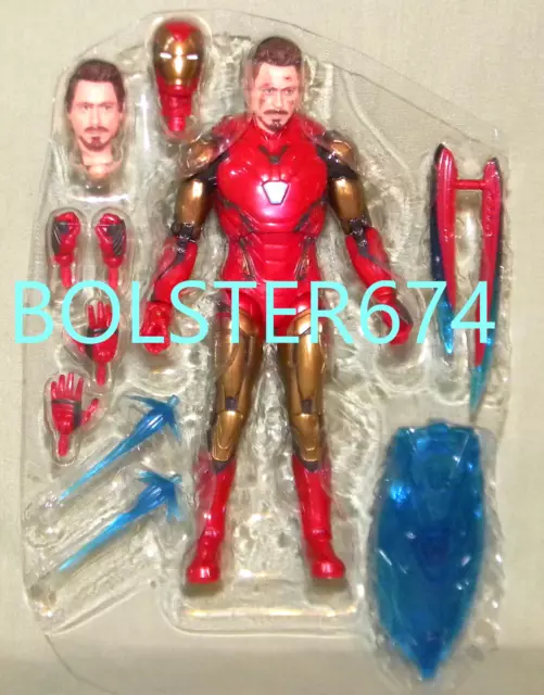 IRON MAN Tony Stark Final Battle LOOSE From Marvel Legends ENDGAME Infinity Saga