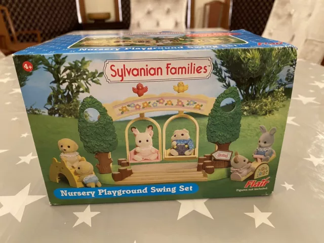 Sylvanian Families New Nursery Playground Swing Set