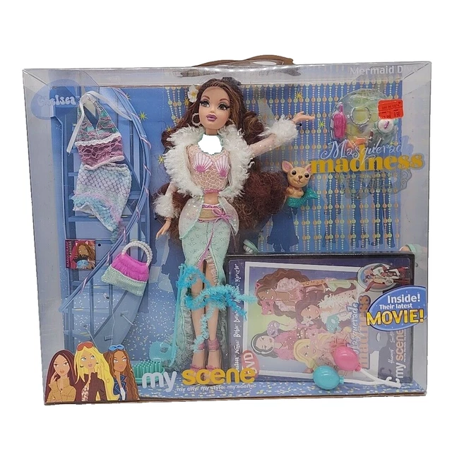 MY SCENE CHELSEA Mermaid Diva Masquerade Madness 2004 en caja