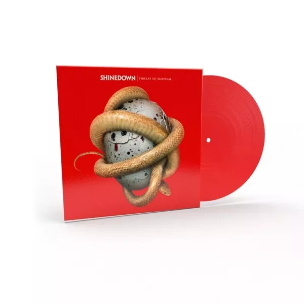 Shinedown - Threat To Survival Limited  Translucent Red Vinyl  Vinyl Lp Neu