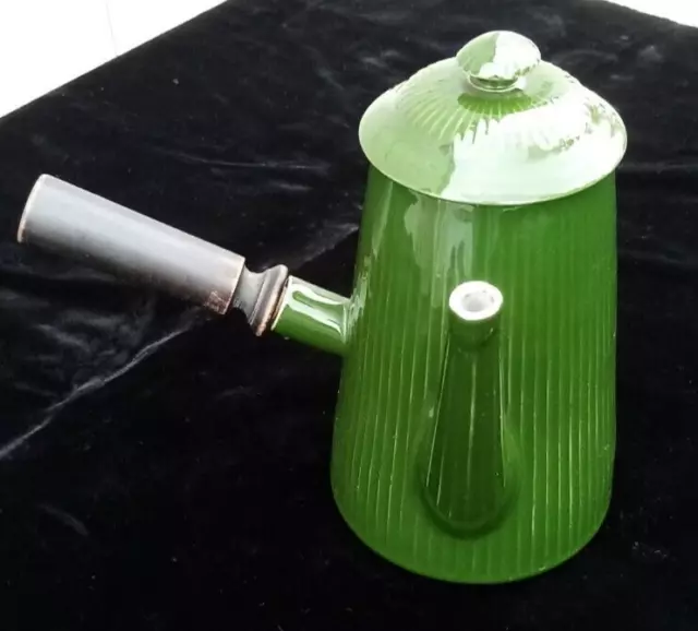 Chocolatière ou cafetière porcelaine Ch. Pillivuyt Mehun type bistrot, vintage