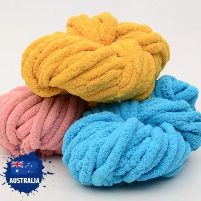 250g Chenille Wool Chunky Yarns Hand Knitting Crochet DIY Blanket