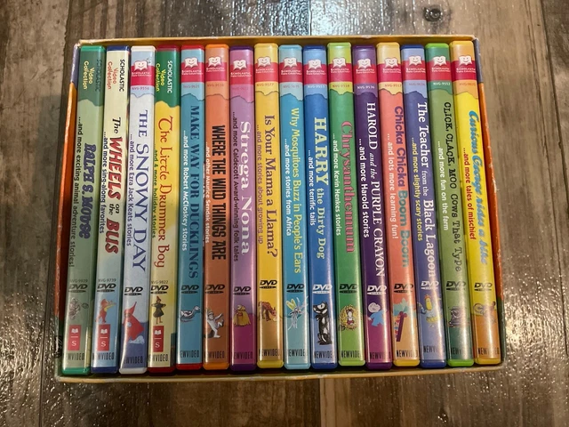 SCHOLASTIC TREASURY OF 100 Storybook Classics 16-DVD Box Set