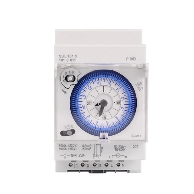 Time Controller Switching 110V~230V 24 Hour Industrial Mechanical Timer Switch