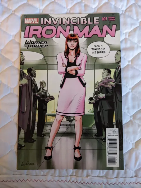 Invincible Iron Man 7 (2016) Lopez Variant 1st Riri Williams Women Of Power