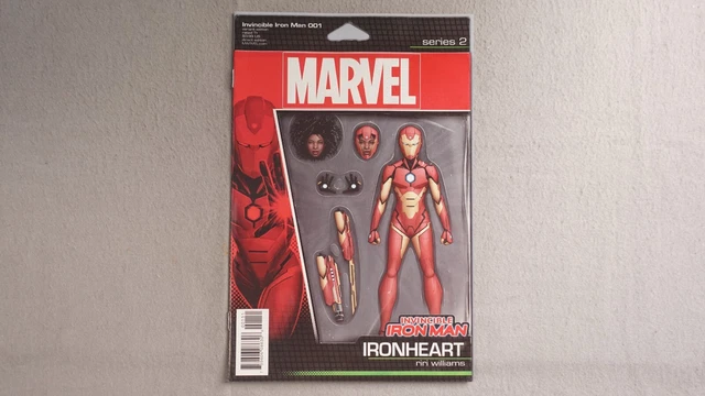 Invincible Iron Man #1 JTC Variant 1st cover app of Riri Williams as Ironheart