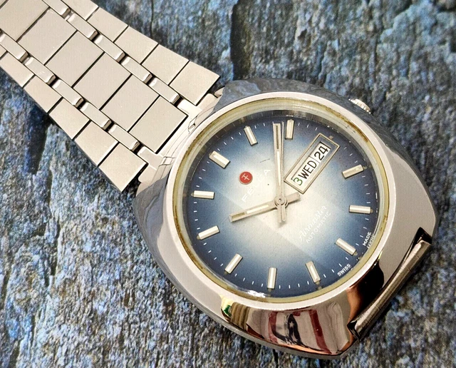 Montre Vintage Galo Ruby Star - Mouvement Automatique 21 Rubis, Boîtier Rubis Massif Suisse - Années 80