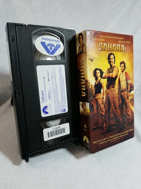 SAHARA 2005 RARE Paramount VHS Penelope Cruz Matthew McConaughey £8.14 ...