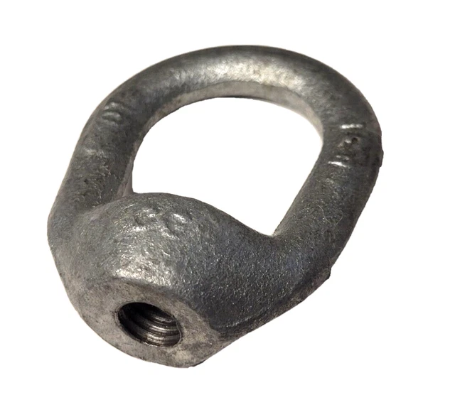 Campbell 7100104 7/16-14 Galvanized Finish Eye Nut WLL 1650LBS