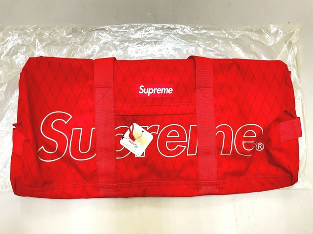 NEW W TAGS Supreme Duffle Bag FW18 Red 249.00 PicClick UK