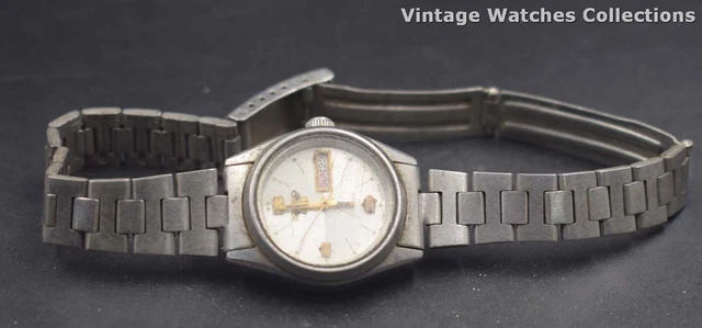 SEIKO 2906 AUTOMATIC Non working Movement Wrist Watch For Parts