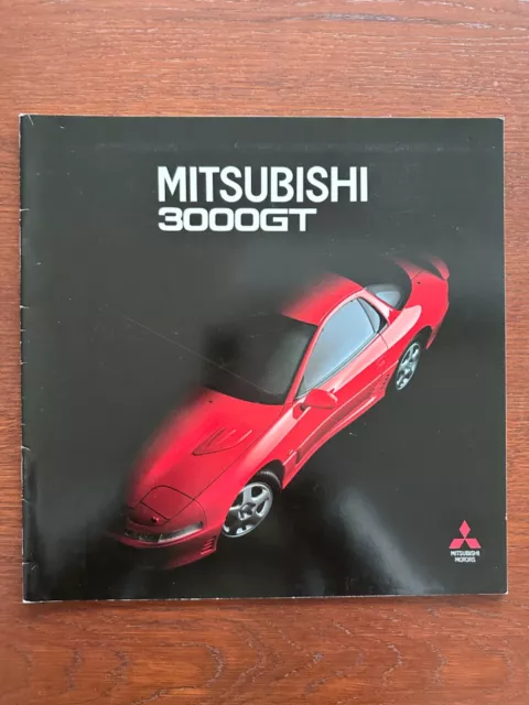 großer prestige Prospekt / large prestige brochure Mitsubishi 3000 GT MY 1992
