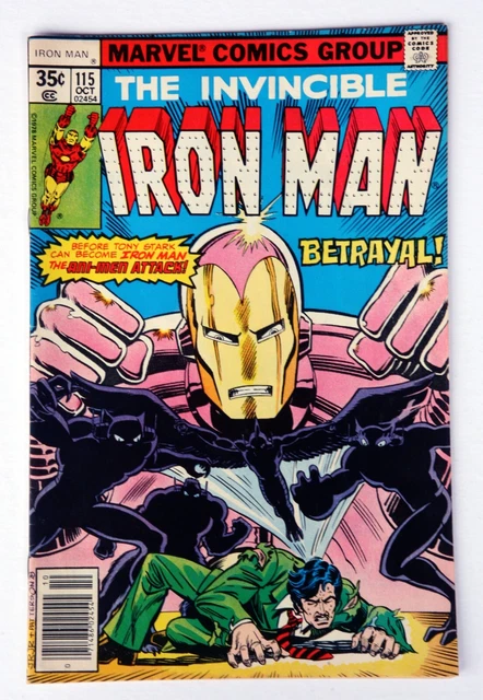 The Invincible IRON MAN #115 Vol.1 (Mid Grade) Oct. 1978 1st. Print Marvel Comic