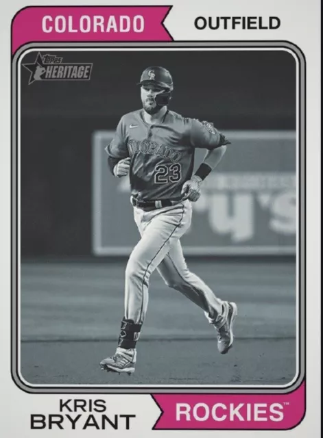 [DIGITAL] Topps Bunt - Kris Bryant - Heritage 23 S1 - Black & White