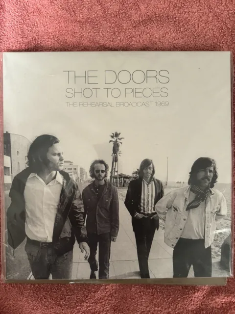 The Doors Shot To Pieces The Rehearsal Broadcast 1969 Double Vinyl Album New