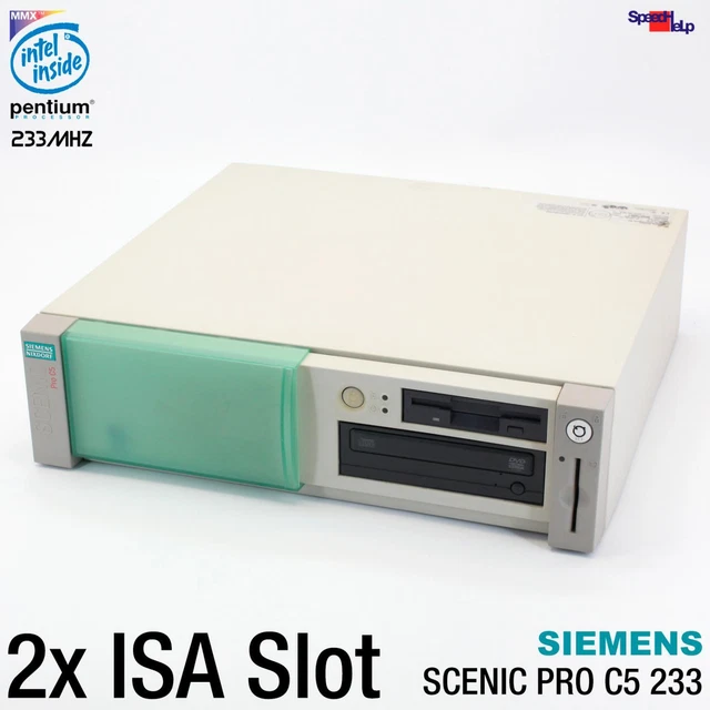 2X ISA SLOT SIEMENS NIXDORF SCENIC PRO C5 COMPUTER PC RS-232 PARALLEL ...