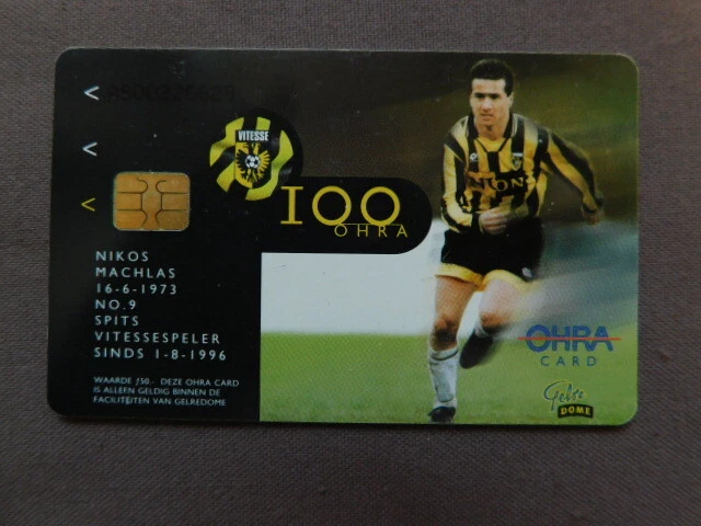 OHRA Gelre Dome Card gebruikt - VITESSE / Nikos Machlas  Football