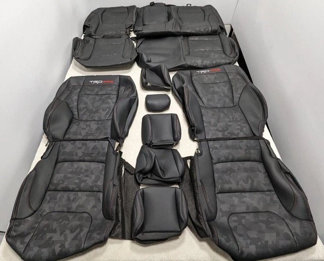 FACTORY TAKEOFF TRD PRO Tundra Crewmax 20222024 Seat Covers Black