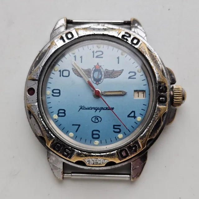 Raro orologio URSS Vostok Amphibia Original Automatic Diver 2414A
