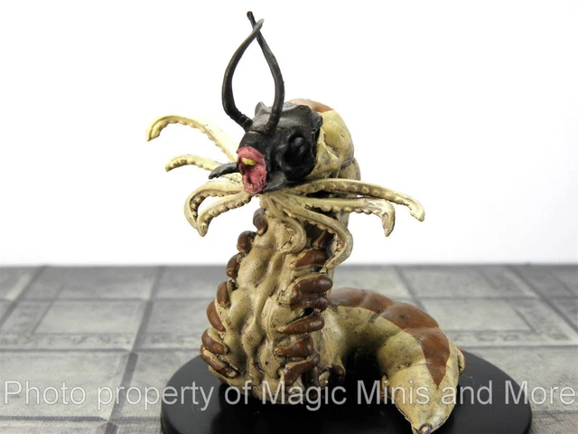 Rage of Demons ~ CARRION CRAWLER #27 Icons of the Realms D&D large mini insect