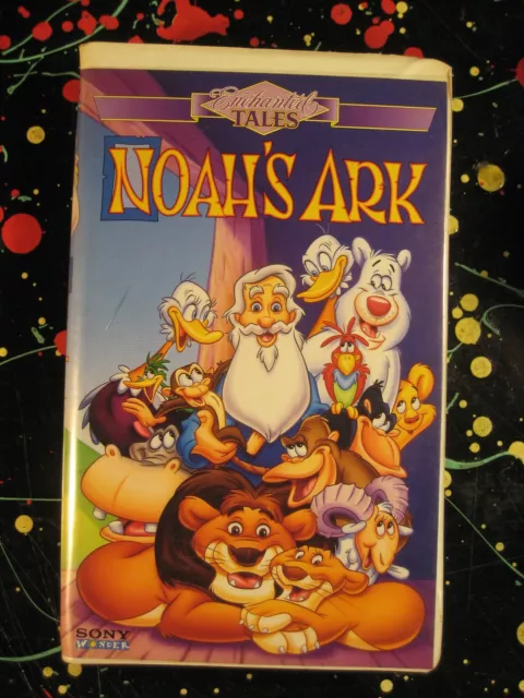 ENCHANTED TALES NOAH'S Ark Children's Christian VHS Tape $11.25 - PicClick