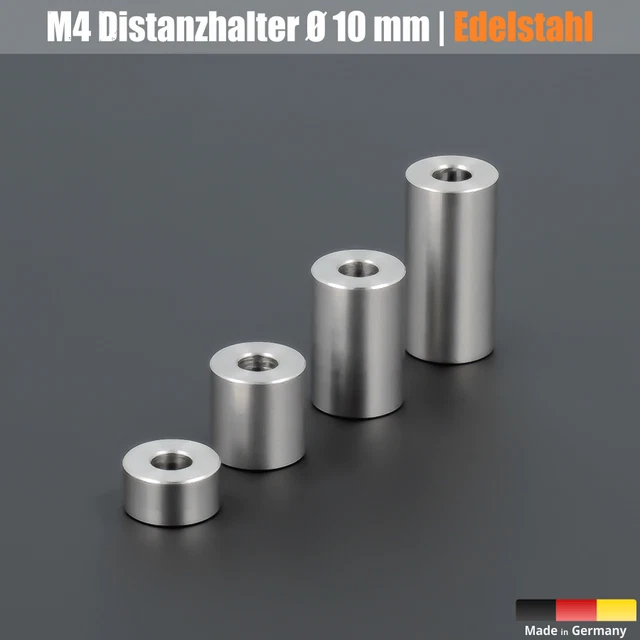 Alu-Distanzhülsen / Abstandhalter – 8,5 Mm Innendurchmesser, Verschiedene Längen