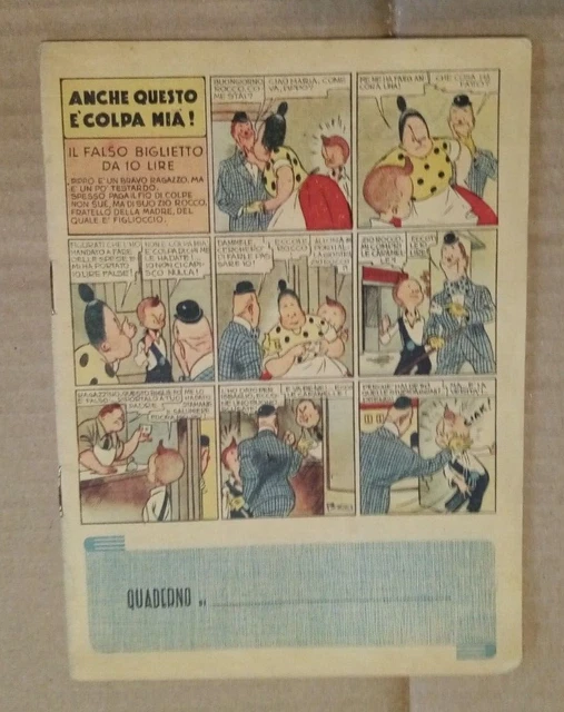 Quaderno scolastico con illustrazioni di ZAM -1949