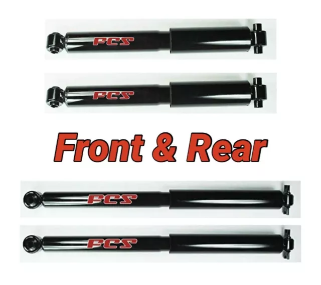 Front & Rear Shocks for 92 - 99 Chevrolet Suburban Tahoe Yukon K1500 4x4 4WD FCS