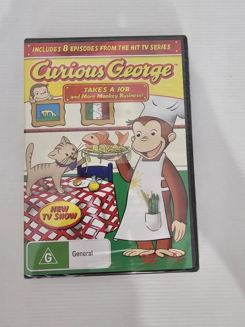 おさるのジョージ Curious George Volume 3 Takes A Job and Other Adventures   NON-USA Format   PAL   Region 4 Import Australia おさるのジョージ Curious George Volume 3 Takes A Job and