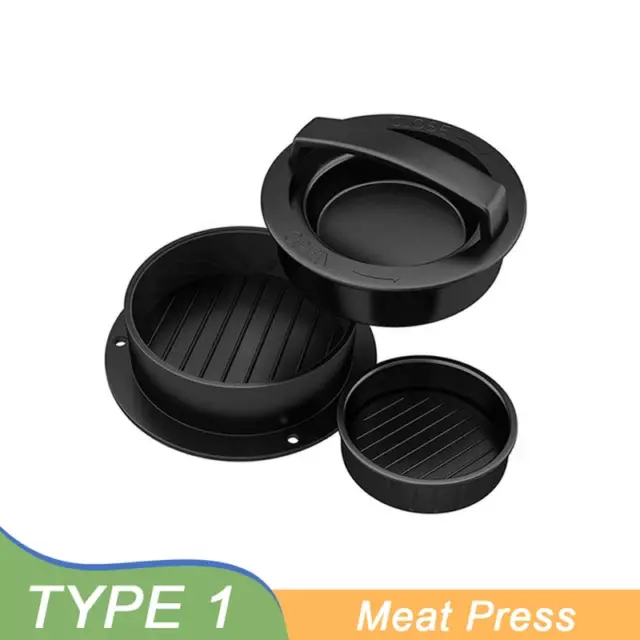 Hamburger Meat Press Maker round Shape Non-Stick Stuffed Burger Patties Beef Gri