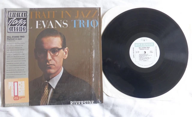 BILL EVANS TRIO - Portrait In Jazz ,Riverside ,1983 ,Ojc088/Rlp1162, M ...