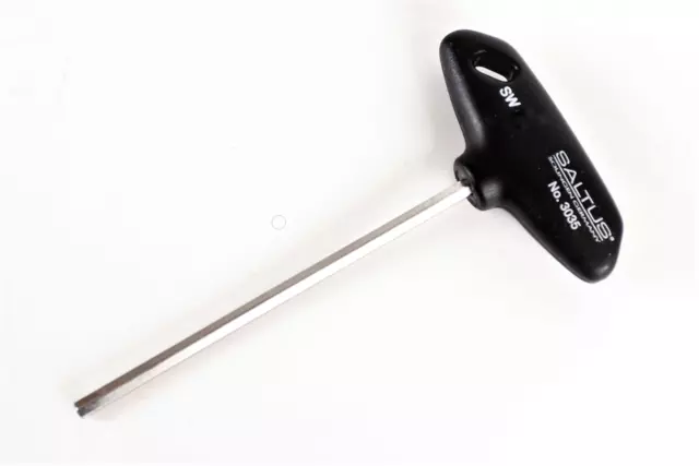 SALTUS Sechskant Steckschlüssel SW 5,0 mm T-Griff für Innensechskant-Schrauben