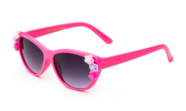 Kids Sunglasses Girls Toddlers Flowers Cute FDA Approve Lead Free 1-5 YRS UV400