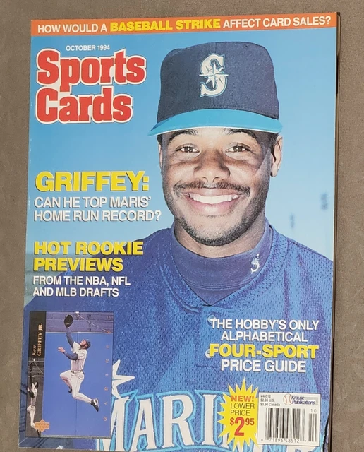 SPORTS CARDS MAGAZINE * October 1994 / KEN GRIFFEY JR Seattle