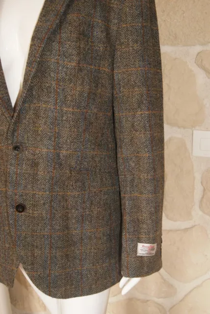 Veste pure laine neuve taille 52-54 EUR marque HARRIS TWEED étiquetée à 429€ 2