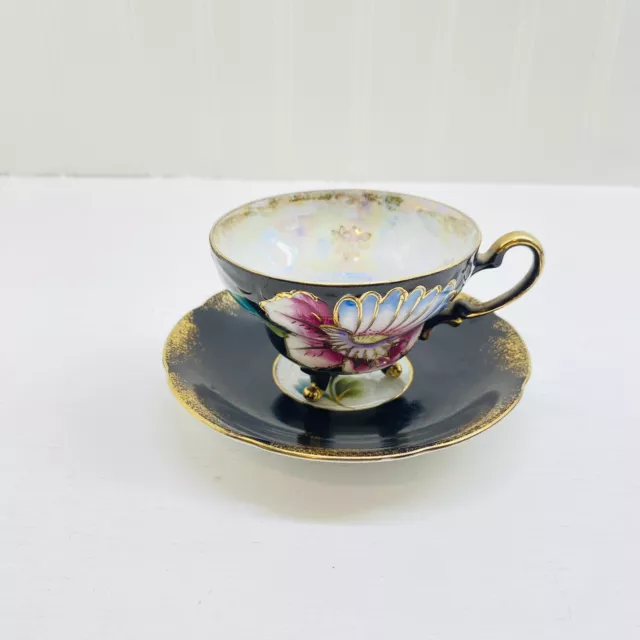 Vintage Royal Sealy Bone China Tea Cup & Saucer Set Japan