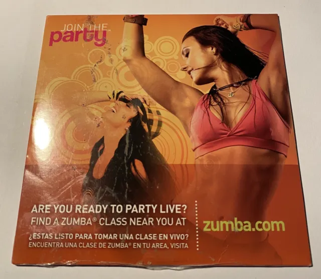 Zumba Fitness Join The Party (DVD, 2009) NEW SEALED Exercise Free Shipping.