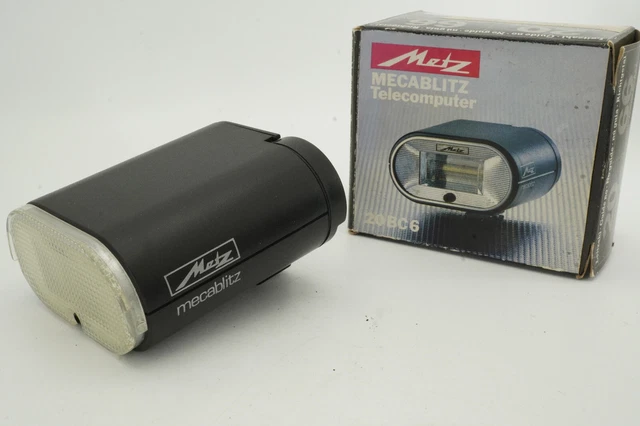 [Mint in box] Metz Mecablitz Telecomputer 20BC6 Shoe Mount Flash F/S #OB154