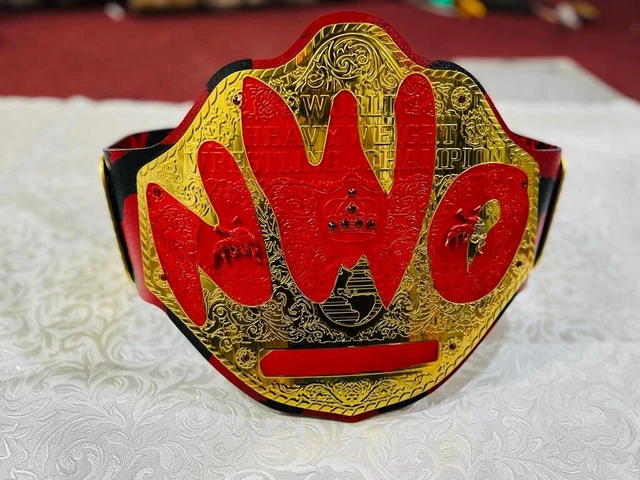 Customize Championship Wrestling Belt of your choice 2mm Brass Plates Adult size