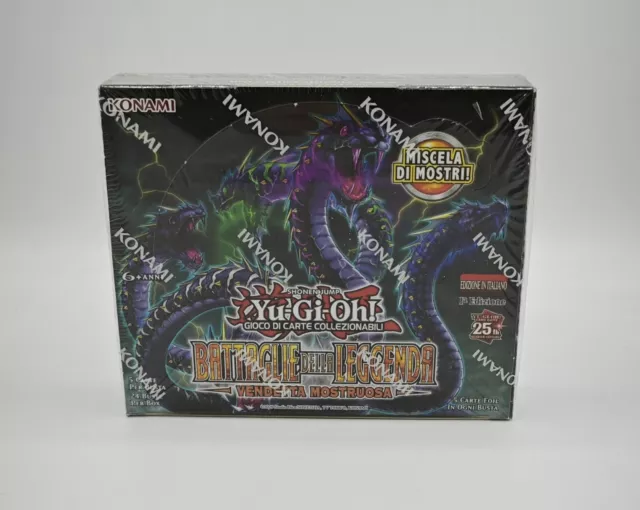 YuGiOh! Box 24 bustine Battaglie della Leggenda: Vendetta Mostruosa ITA