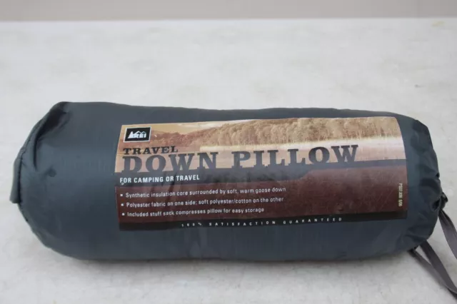 REI Goose Down Camp Pillow Travel Camping